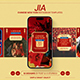 Chinese New Year Instagram Templates - GraphicRiver Item for Sale